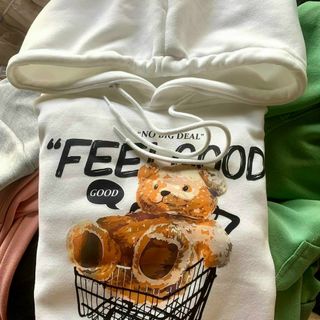 Áo hoodie 70kg in gấu đẹp rẻ