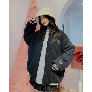 Áo khoác bomber cardigan nỉ đẹp