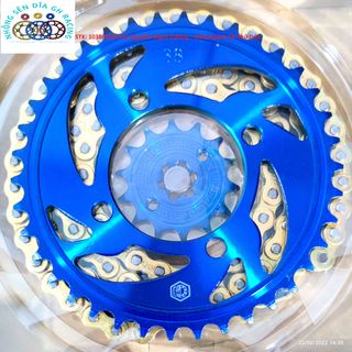 Nhông sên dĩa Exciter 135 - nhông sên dĩa - nhông sên dĩa exciter135 - nhông sên đĩa exciter 135 - sên phốt - sên 10ly