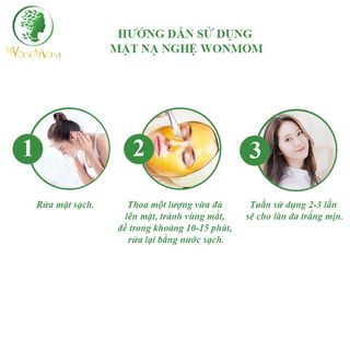 MẶT NẠ NGHỆ WONMOM 50G