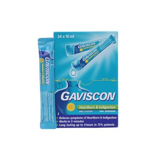 Gaviscon chống trào ngược dạ dày , giảm đau dạ dày giúp dạ dày khỏe mạnh ợ nóng, khó tiêu và ợ chua