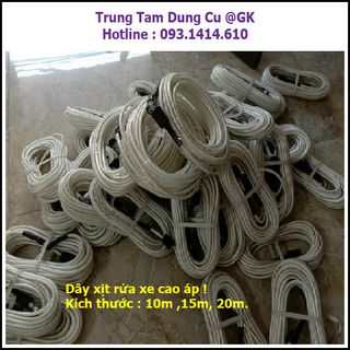 DÂY RỬA XE , DÂY HƠI ÁP LỰC , DÂY XỊT RỬA CAO ÁP DÀI 2M