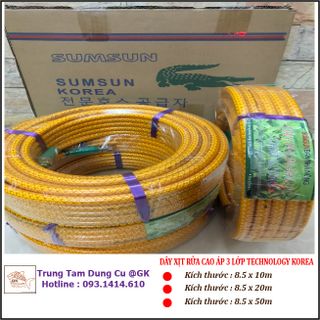 DÂY RỬA XE , DÂY HƠI ÁP LỰC , DÂY XỊT RỬA CAO ÁP DÀI 2M