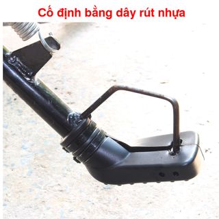 Đế cao su bọc chân chống xe máy