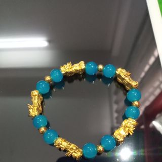 Vòng chuỗi đeo tay tỳ hưu mix 5 con