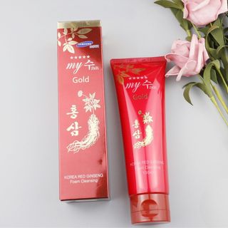 SỮA RỬA MẶT HỒNG SÂM 130ML - MY GOLD