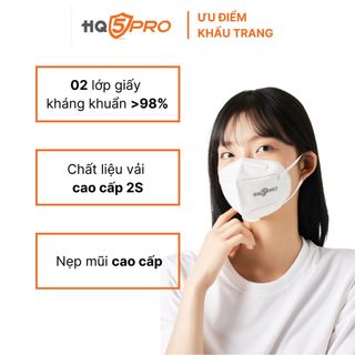 KHẨU TRANG CAO CẤP 5D - HQ5PRO