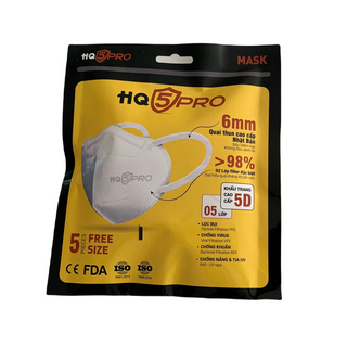 KHẨU TRANG CAO CẤP 5D - HQ5PRO