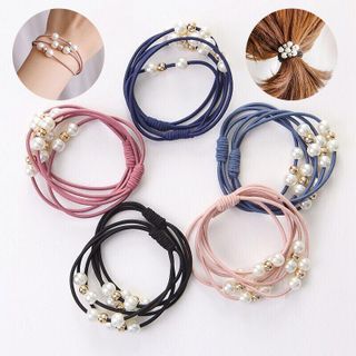 Dây Buộc Tóc Chùm Ngọc Trai Đơn Giản
