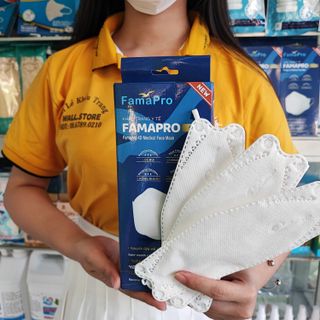 Khẩu trang 4D Famapro hàng công ty chất lượng hộp 10 cái
