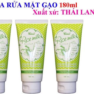 Sữa Rửa Mặt Từ Gạo Civic Rice Milk Cleansing Cream Thái Lan 180ml giá sỉ