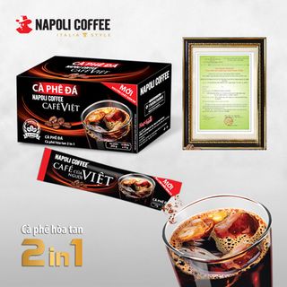 CAFE ĐEN DÁ HÒA TAN 2IN1 NAPOLI COFFEE