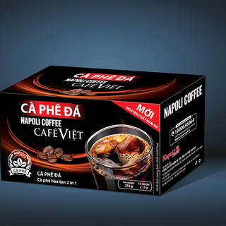 CAFE ĐEN DÁ HÒA TAN 2IN1 NAPOLI COFFEE