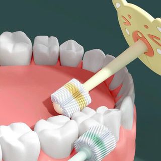 Bàn chải silicon 360 cho bé