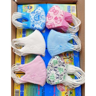 Khẩu trang 5D Kids Famapro hộp 10 cái