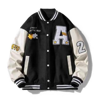 Áo bomber nỉ ngoại dày mịn may kỹ đẹp có dây kéo túi