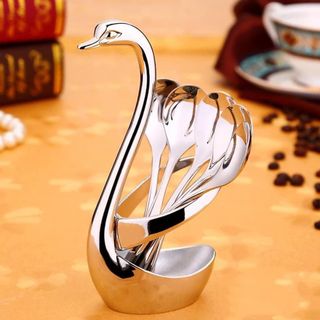 BỘ SET THÌA & DĨA THIÊN NGA ĐẸP NGẤT NGÂY