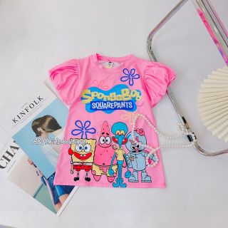 Váy hoạt hình tay bồng- giá bán sỉ