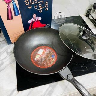 CHẢO CHỐNG DÍNH 5 LỚP CÔ GÁI HÀN QUỐC