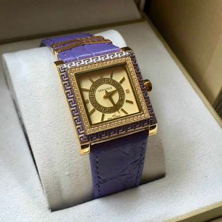 ĐỒNG HỒ VERRSACE VUÔNG TÍM CAO CẤP SALE