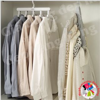 Móc treo quần áo tiết kiệm không gian Ecoco 5 in 1 E1904 giá sỉ