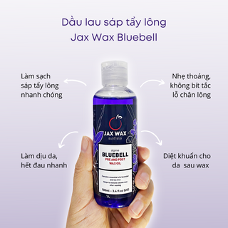 Dầu lau sáp sau tẩy lông Alpine Bluebell 100ml