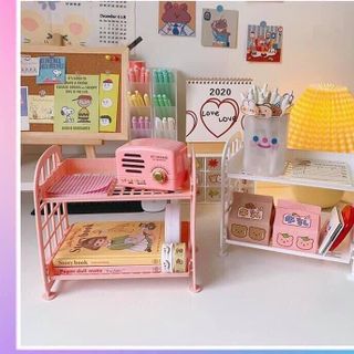 KỆ NHỰA MINI 2 TẦNG s27k