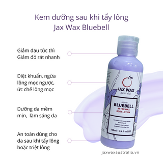 Kem dưỡng sau tẩy lông Alpine Bluebell 100ml