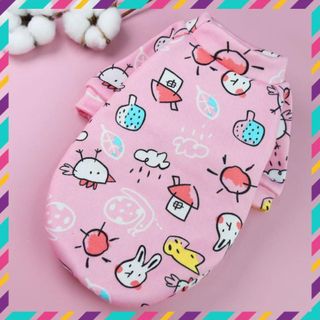 Bộ Quần Áo Cho Chó Mèo Hoạt Hình Teddy Siêu Ngộ Nghĩnh – Mã QACC149