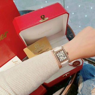 ĐỒNG HỒ CARTlER DÂY DA NỮ TRUNG CẤP