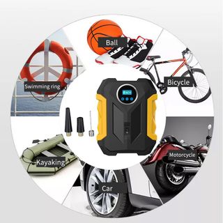 MÁY BƠM LỐP Ô TÔ CARSUN – ĐỒNG HỒ HIỆN TỬ