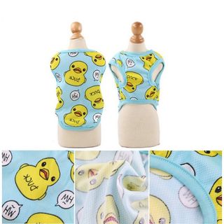 Quần Áo Cho Chó Mèo Hình Con Vịt Thời Trang Xuân Hè – Mã QACC86