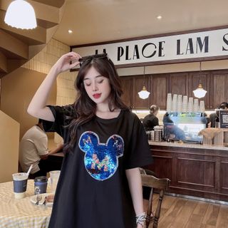 Đầm thun thái dáng suông form dưới 70kg ( Xưởng May YoYo chuyên sỉ đầm thun thái)