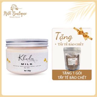 Kem dưỡng trắng da body K'HULA MILK hộp 300gr