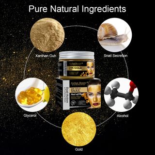 Mặt Nạ Lột mụn 24K Aichun giúp làm sạch mụn mụn đầu đen , mụn cám