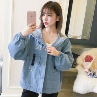 Áo khoác kaki nữ có khoen form 60kg