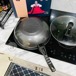 CHẢO CHỐNG DÍNH 5 LỚP CÔ GÁI HÀN QUỐC s150k