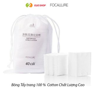 Bông Tẩy Trang Focallure - Bịch 40 Miếng – Mềm Mịn – Chất Lượng Cao giá sỉ