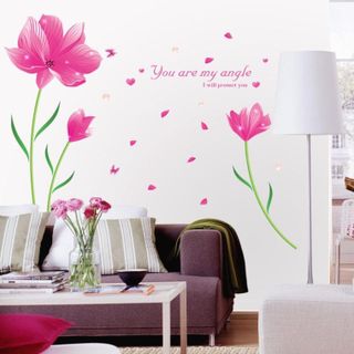 DECAL HOA HỒNG