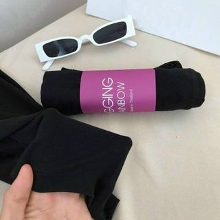 Quần legging mặc nhà thể thao, chất cotton co giản lưng dưới 65kg