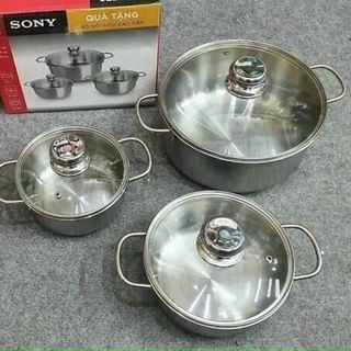 BỘ NỒI 3 MÓN CAO CẤP s230k
