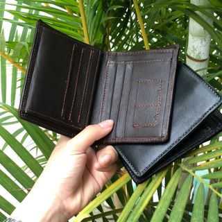 Ví nappa nối lá cao cấp