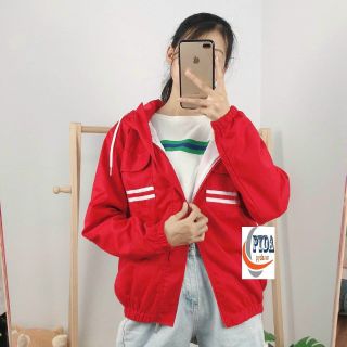 Áo khoác kaki nữ 1 lớp form 60kg