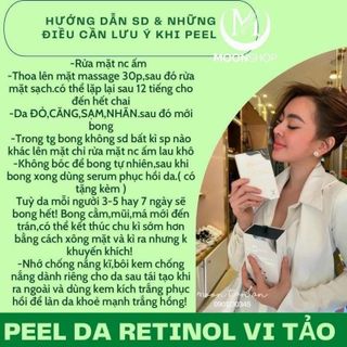 TINH CHẤT TÁI TẠO DA SKIN PEELING RETINONL VI TẢO tTRANG NEMO giá sỉ