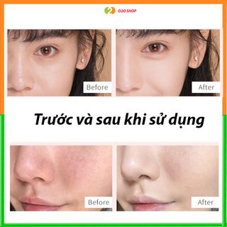 Hộp phấn phủ INYUHANFEI trang điểm tự nhiên tích hợp bông phấn hình nấm tiện dụng