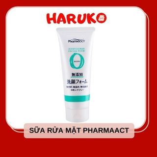 Sữa rửa mặt tinh chất thiên nhiên Pharmaact 130gr nội địa Nhật giá sỉ