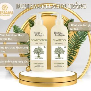 Cặp gội xả biotin & collagen chính hãng 500ml