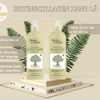 Cặp gội xả biotin & collagen chính hãng 500ml