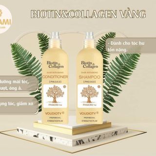 Cặp gội xả biotin & collagen chính hãng 500ml