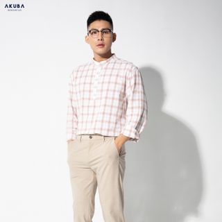 ÁO SƠ MI TAY DÀI AKUBA 02B460